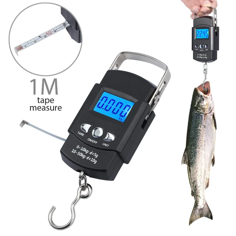 Flysand 110lb/50kg balança ele - Fishing Depth Finder avaliação e preço