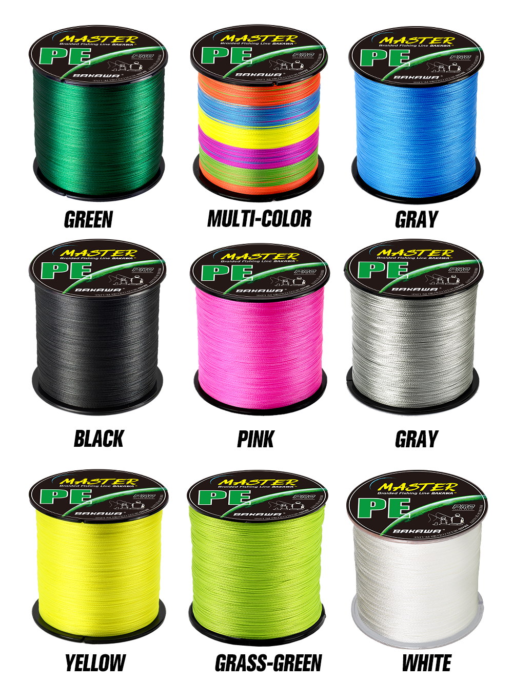BAKAWA Linha de pesca PE tranç - Fish Finder Cable avaliação e preço